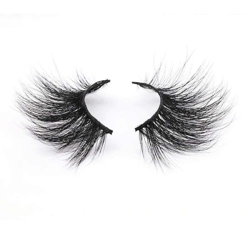 High quality wholesale price reusable 25mm 3D mink eyelashes private label in US market 2020 YL
